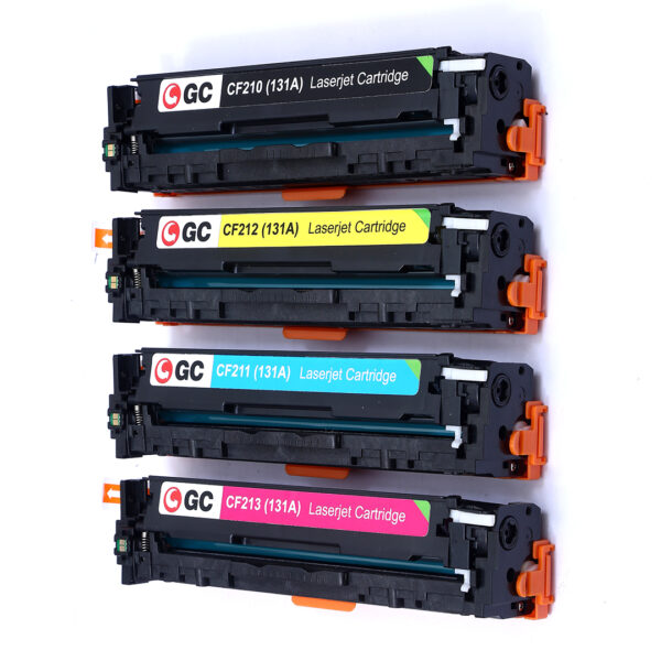 GC ORIGINAL LASER COLOR CARTRIDGE 131A / CRG 731 / CF210A/CF211A/CF212A/CF213A (SET OF 4) - Image 3